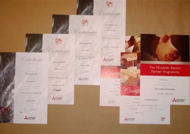Manufacturer Training Course Certificates Examples